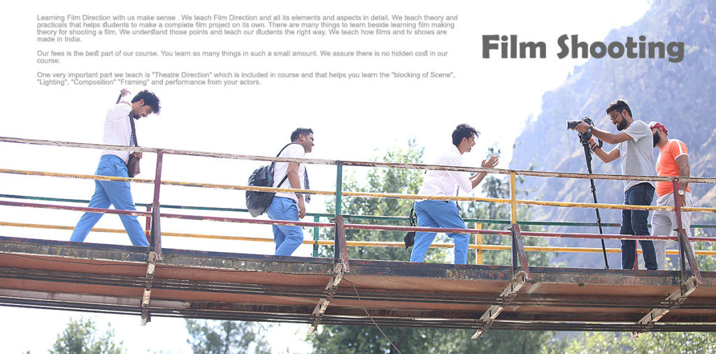 Film direction course content syllabus
